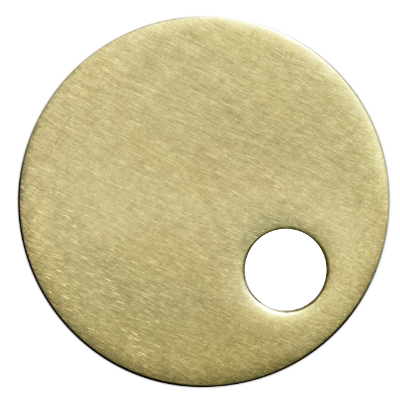 Satin Brass - Cutout
